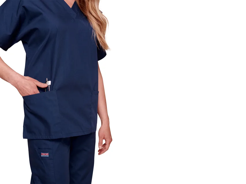 Cherokee V-neck top - Originals - femei S - albastru navy
