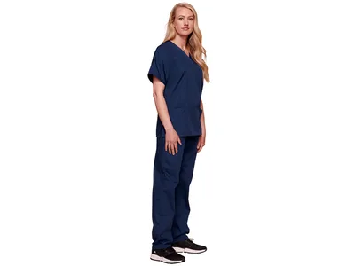 Cherokee V-neck top - Originals - femei S - albastru navy