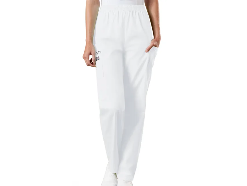 Pantaloni Cherokee Originals - damă XL - alb