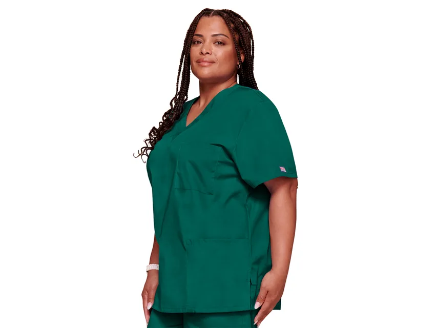 Cherokee V-neck top Originals - unisex XL - hunter green