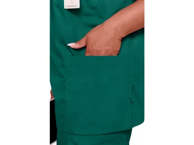 Cherokee V-neck top Originals - unisex XL - hunter green