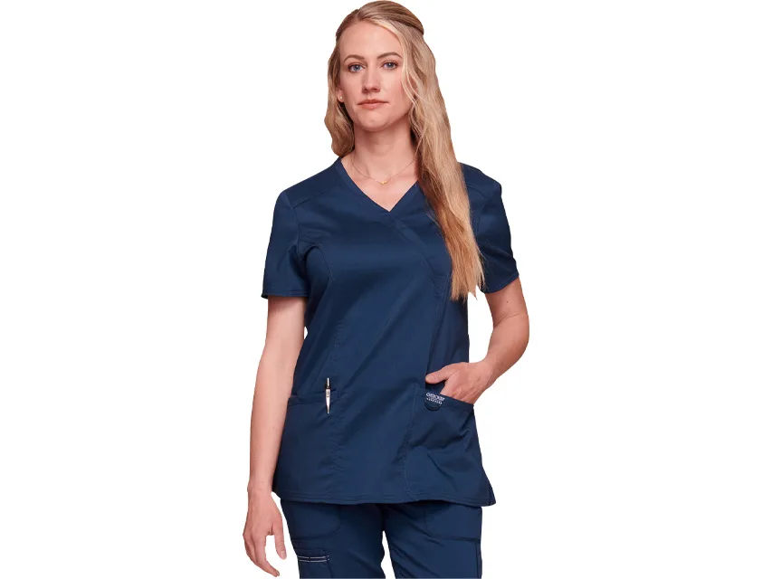 Cherokee mock wrap top Revolution - damă S - albastru navy