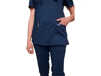 Cherokee mock wrap top Revolution - damă S - albastru navy