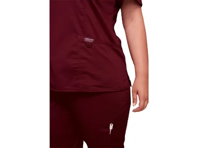 Cherokee mock wrap top Revolution - femeie L - wine