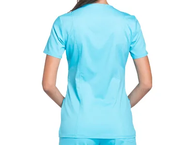Cherokee Mock Wrap Top Revolution - femeie XXS - turquoise