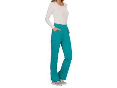 Pantaloni Cherokee cu talie elastică - Revolution - femei S - albastru turcoaz