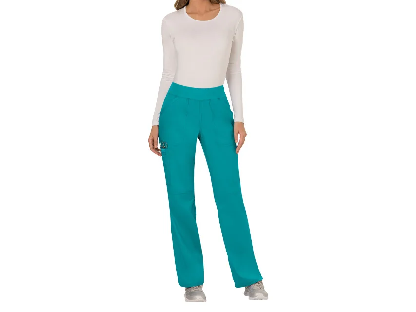 Pantaloni Cherokee cu talie elastică - Revolution - femeie XL - albastru petrol