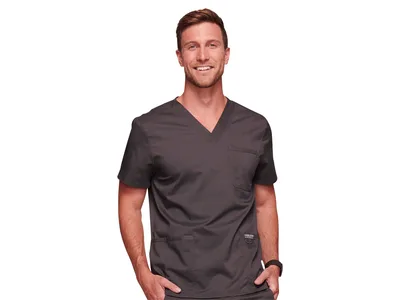 CHEROKEE V-NECK TOP - REVOLUTION - bărbați XS - pewter