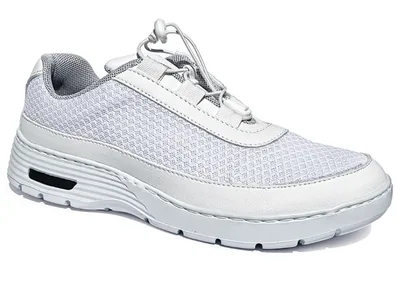 HF100 Pantofi sport profesionali - 34 - cu șnururi - albi