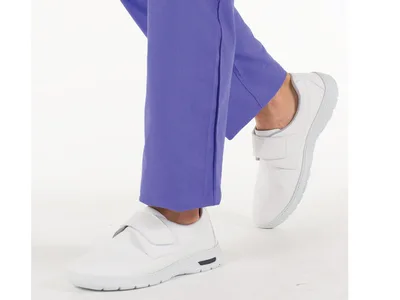 HF200 Professional sneaker - 45 - velcro - alb