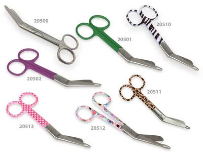 Foarfecă pentru bandaje din oțel inoxidabil cu clemă de centură - 14 cm