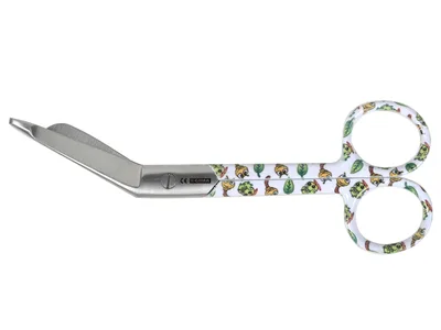 Foarfece pentru bandaje din oțel inoxidabil - caterpillar - 14 cm