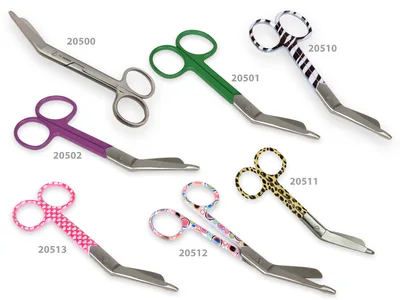 Foarfece drepte inox - hearts fantasy - obtuze/ascuțite - 14 cm