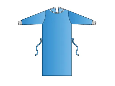 Halate chirurgicale 35 g/m2 115 cm - mărimea M - sterile