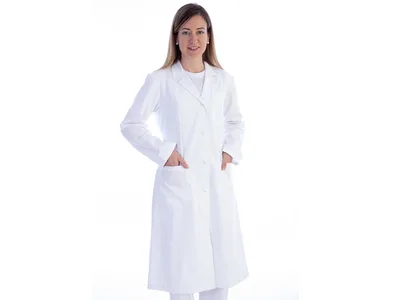 Halat alb doctor - bumbac/poliester - mărime M femei