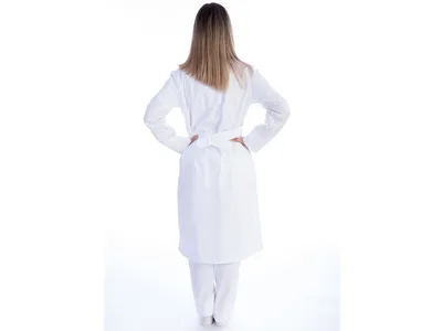 White coat - bumbac/poliester - mărime XL pentru femei
