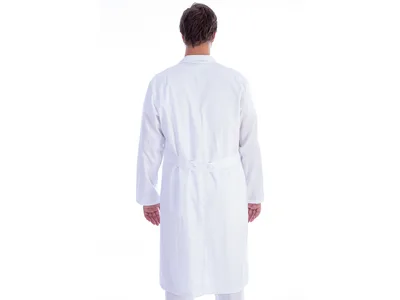 Halat alb doctor - bumbac/poliester - mărime bărbat XXXL