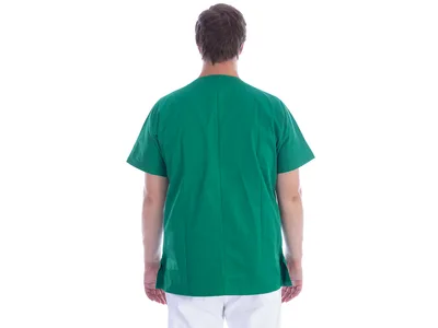 Jachetă - bumbac/poliester - unisex XXL verde
