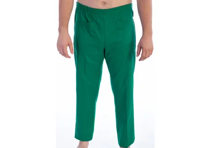 Pantaloni - bumbac/poliester - unisex M verde