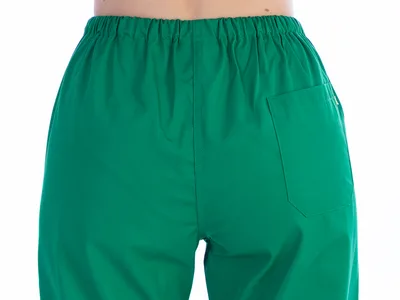 Pantaloni - bumbac/poliester - unisex M verde