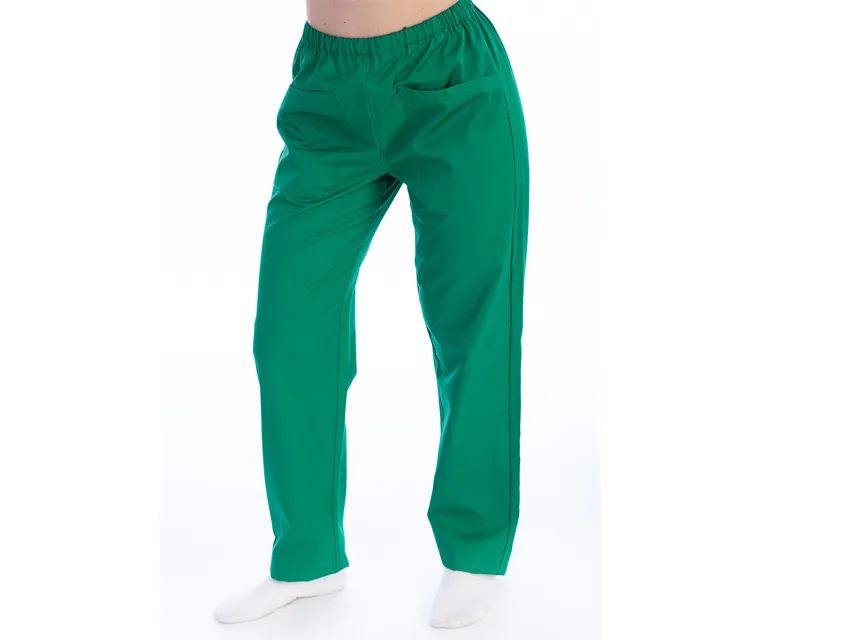 Pantaloni - bumbac/poliester - unisex XXL verde