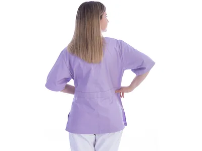 Jachetă cu nituri - bumbac/poliester - femei XXL violet