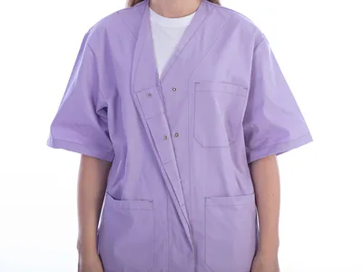 Jachetă cu nituri - bumbac/poliester - femei XXL violet