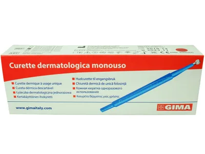 Curetă dermală diametru 5 mm