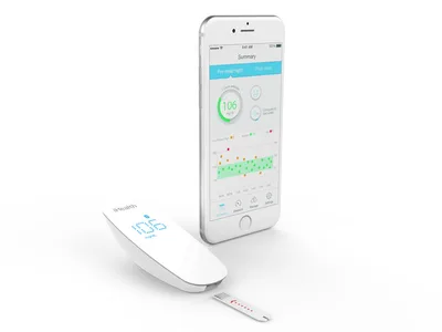 iHealth Gluco+ BG5s - kit wireless de monitorizare a glicemiei