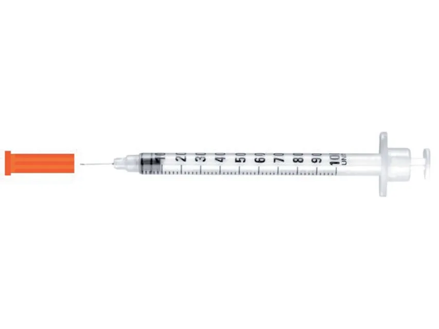 Seringi de insulină fără spațiu mort 30G - 0,5 ml