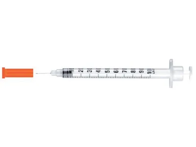 Seringi de insulină fără spațiu mort 30G - 0,5 ml