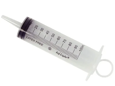 Seringi 3 bucăți fără ac - 100 ml CAT