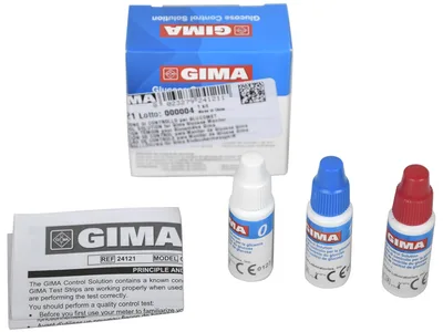 Soluție de control pentru Gima Glucose Monitor