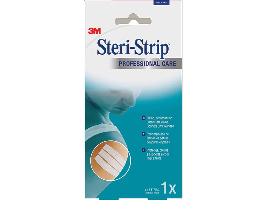 Steri-strip 3M - 12x100 mm - alb - 1547NP