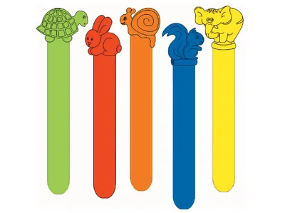 Depresoare linguale pediatrice - plastic