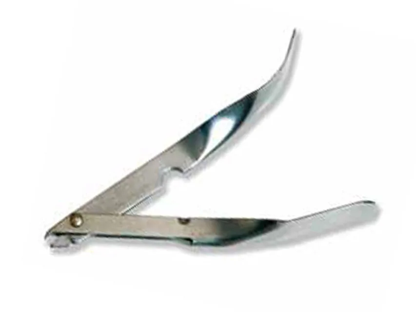 Îndepărtător de agrafii pentru piele din metal, steril, 11 cm