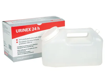 Recipient colectare urină 24 ore 2500 ml în cutie individuală
