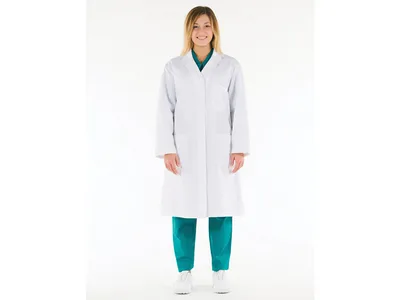 White coat - bumbac - mărime femei 48