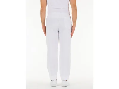 Pantaloni - bumbac alb - MEDIUM