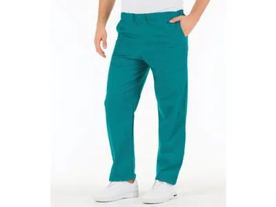 Pantaloni - bumbac verde - MEDIUM