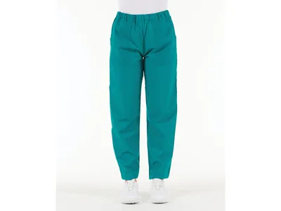 Pantaloni - bumbac verde - LARGE