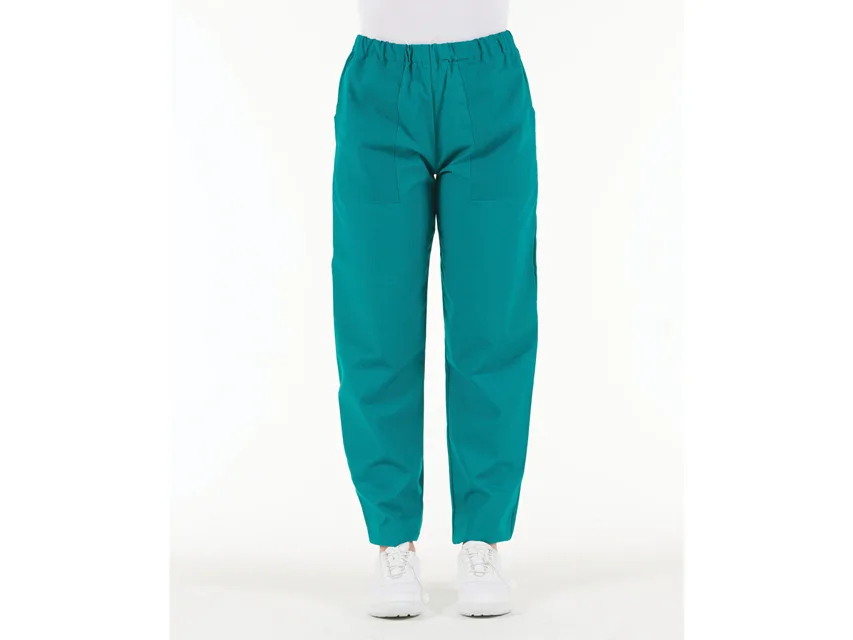 Pantaloni - bumbac verde - XX-LARGE