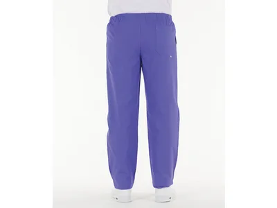 Pantaloni - bumbac albastru indigo - SMALL