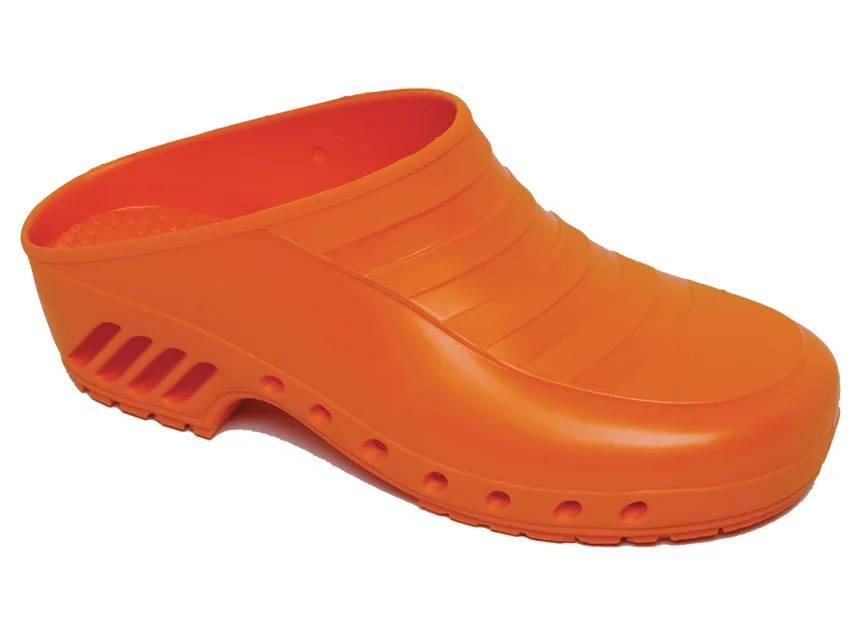 CLOGS - fără pori - 43-44 - portocaliu