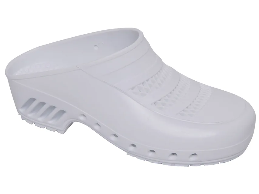 CLOGS - cu pori - 35 - alb