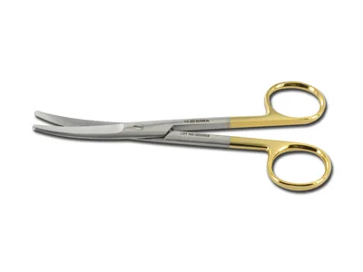 Foarfece Mayo curbate GOLD - 14.5 cm