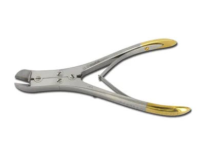 Pelin de tăiat sârmă auriu - 18 cm - pentru sârme dure până la 1.6 mm