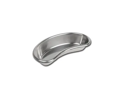 Tavă renală din oțel inoxidabil - profundă - 207x98x39 mm