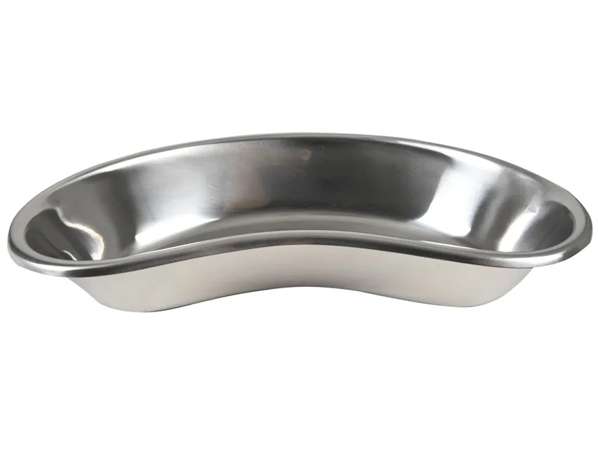 Tavă renală din oțel inoxidabil - adâncă - 309x149x59 mm