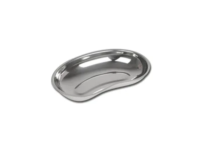 Tavă renală din oțel inoxidabil - 207x128x33 mm